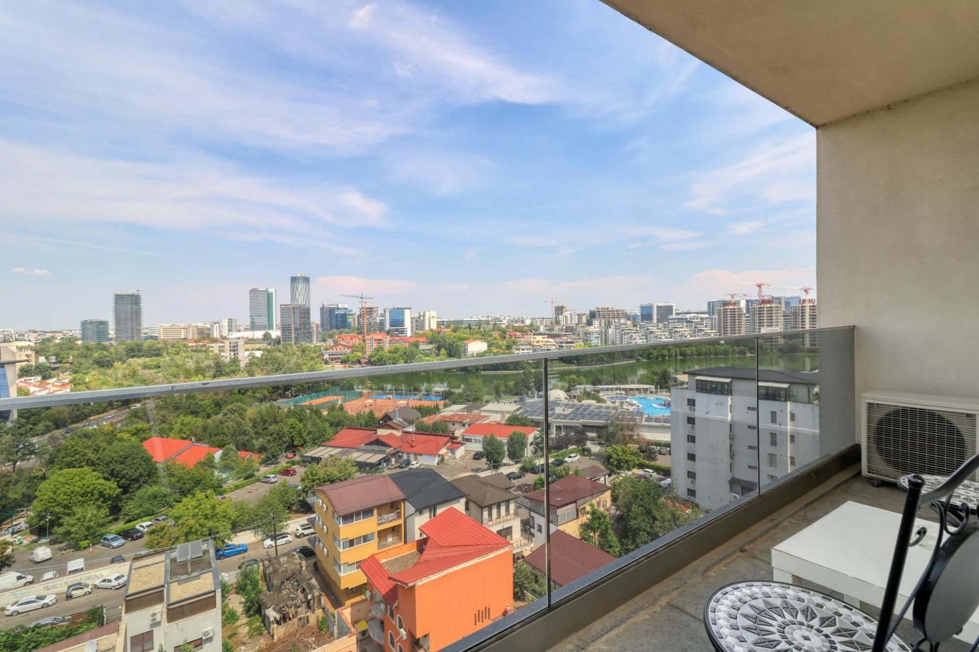 Penthouse Floreasca Bucharest Luaran gambar