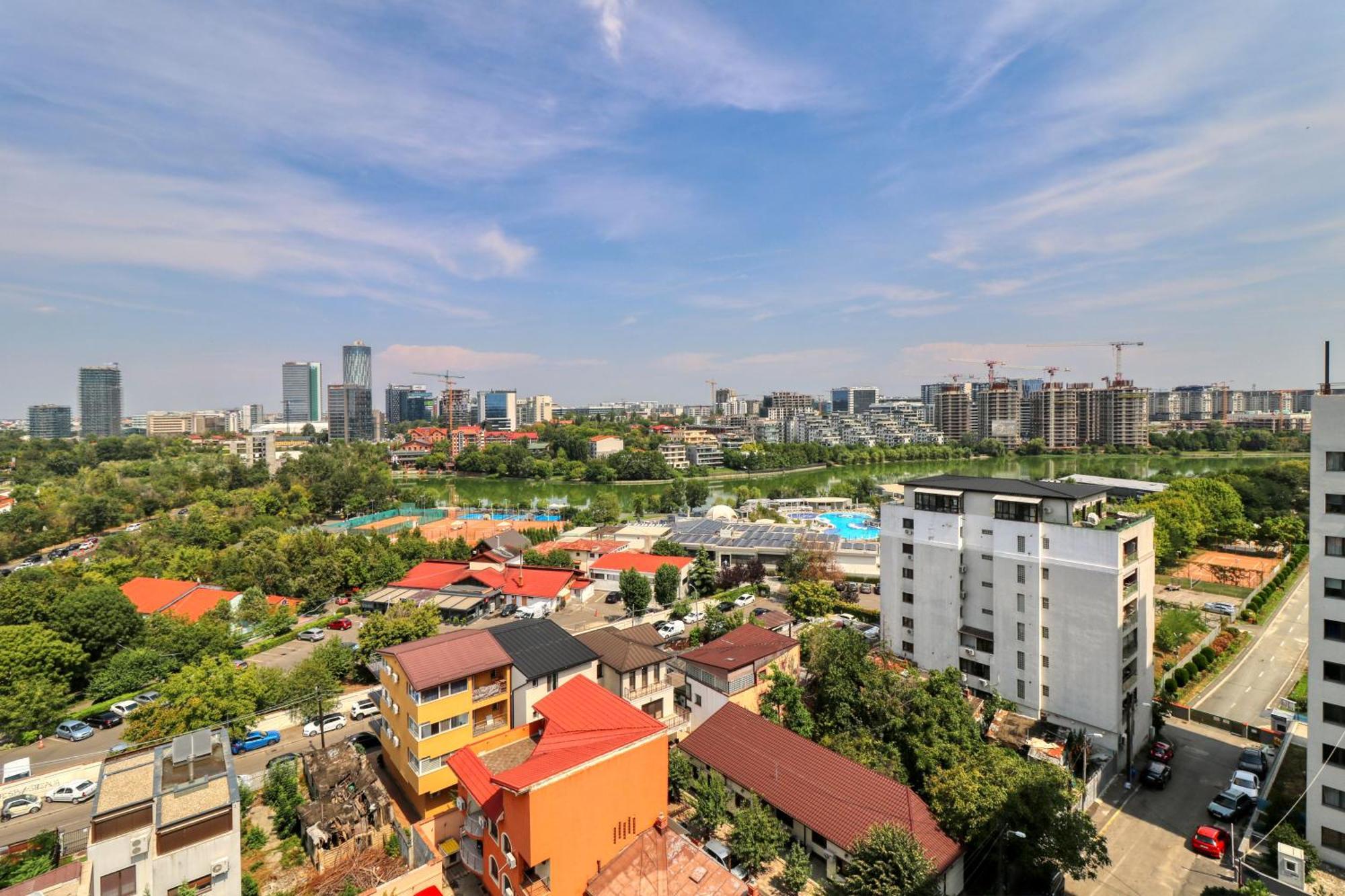 Penthouse Floreasca Bucharest Luaran gambar
