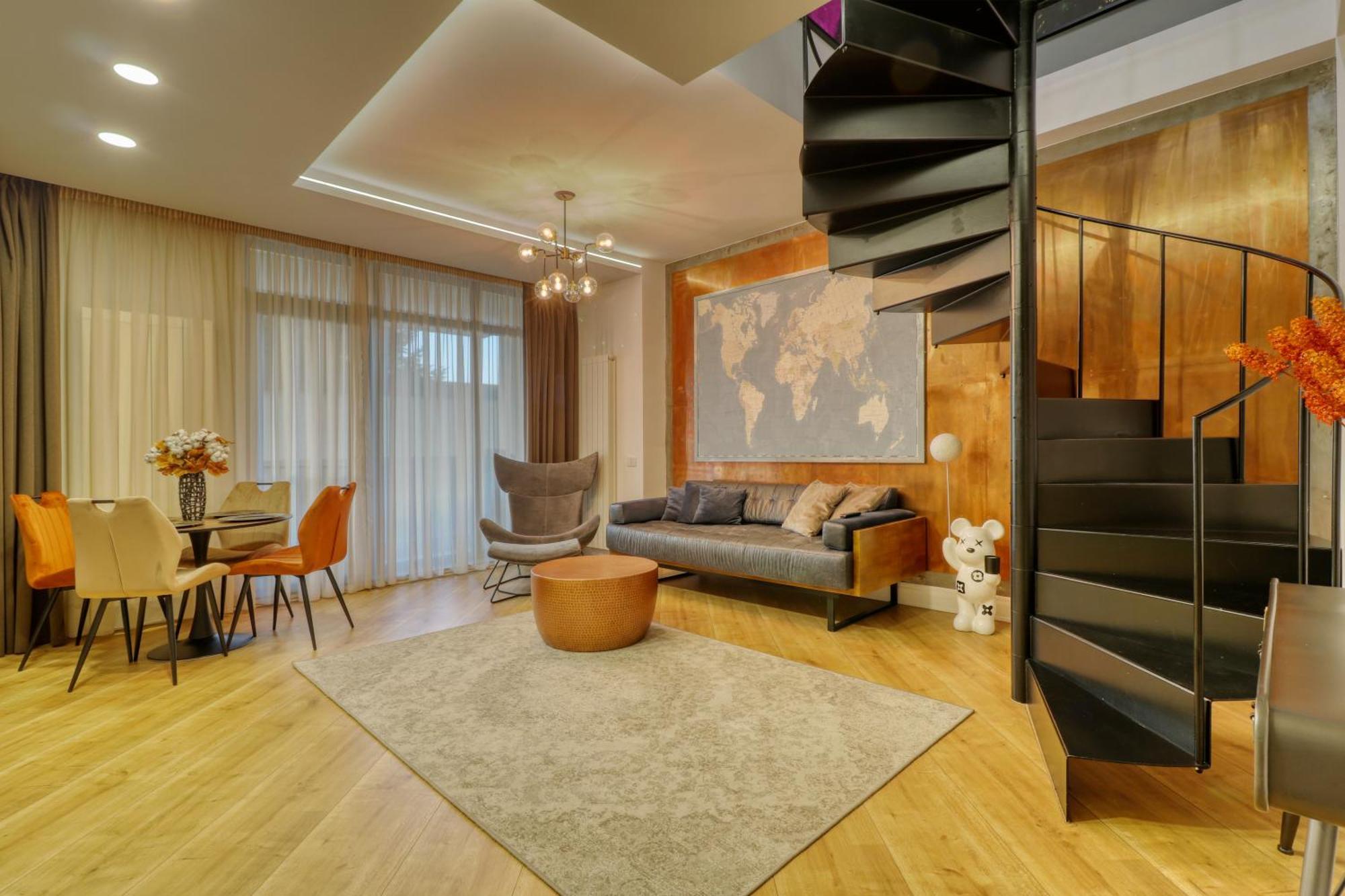 Penthouse Floreasca Bucharest Luaran gambar
