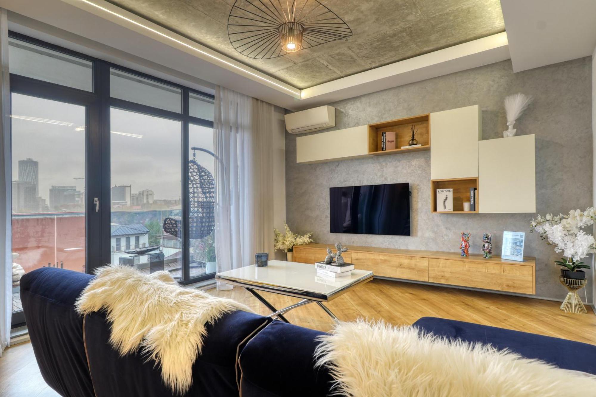 Penthouse Floreasca Bucharest Luaran gambar